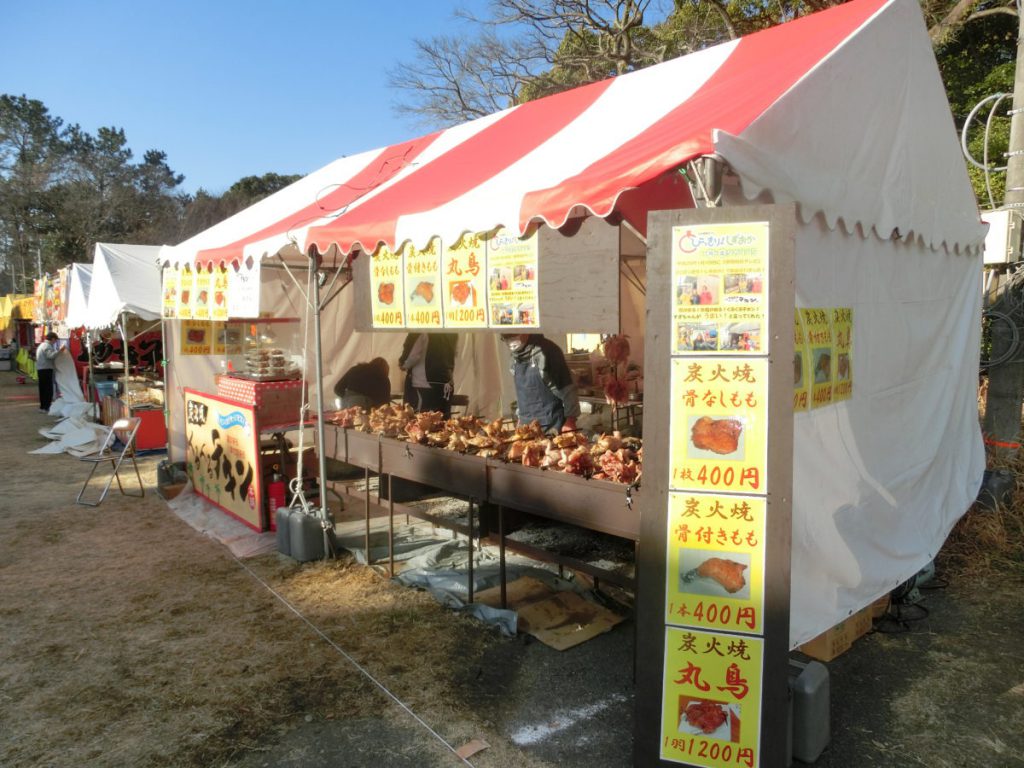 毘沙門さん出店